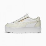 4sn Puma 387212-08 wm's KARMEN REBELLE (Recycled) - white-Pristine-Gold